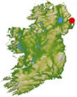 Clandeboye Locator Map