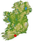 Cork Locator Map