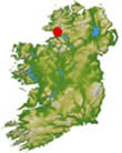 Donegal Locator Map