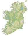 Rosapenna Old Tom Locator Map